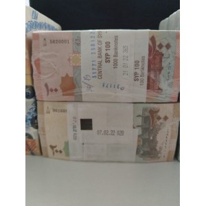 World. Venezuela & Syria 4 Uncirculated Bricks 4000 Banknotes 2011-2017