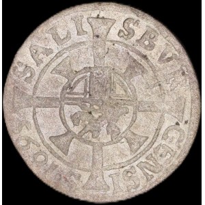 Austria. Salzburg 1 Kreuzer 1695 Silver