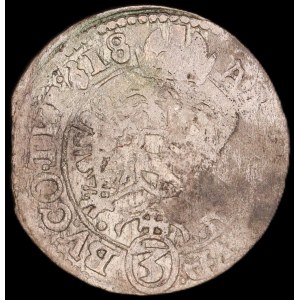 Austria. 3 Kreuzer 1614-1619 Vienna Silver