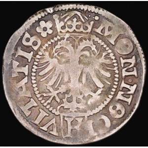 Germany. Kempten 1/2 Batzen 1522 Silver