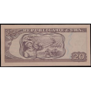 Cuba. 20 Pesos 2016 Replacement