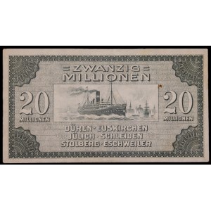 Germany. 20 Million Marks 1923 Düren