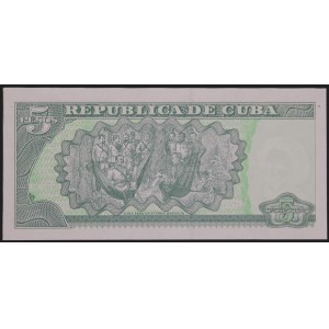 Cuba. 5 Pesos 2016 Replacement