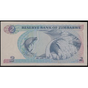 Zimbabwe. 2 Dollars 1994