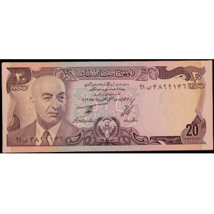 Afghanistan. 20 Afghanis 1975