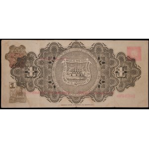 Mexico. Puebla 1 Peso 1914