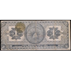 Mexico. Provisional 1 Peso 1915