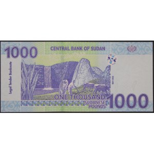 Sudan. 1000 Pounds 2022