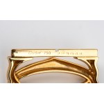 CARTIER, CARTIER Penelope Collection: vintage Double C gold bracelet, with original box and guarantee