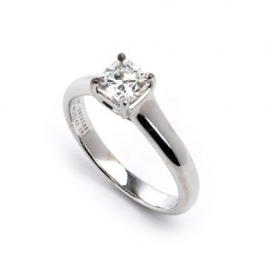 TIFFANY, TIFFANY Tiffany True® Collection: diamantový zásnubní prsten z platiny