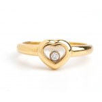 CHOPARD, CHOPARD Happy Diamond collection: diamond gold ring