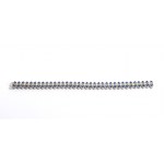 Blue sapphire diamond gold bracelet