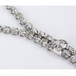 Diamond gold necklace