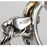 Diamond gold chain and pendant