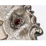 TORCHIANA & LODA, TORCHIANA & LODA Silver centerpiece with carnelian