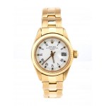 ROLEX, ROLEX Oyster Perpetual Lady Date: gold wristwatch