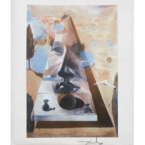 Salvador Dali, Sans titre (d'après "Aphrodite de Cnide" de Praxitèle), 1981