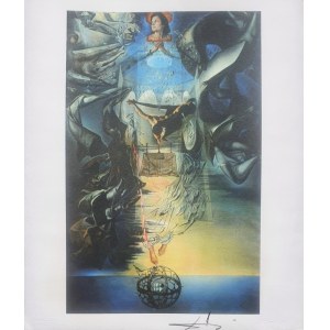 Salvador Dali, Assumpta Corpuscularia Lapislazulina, 1981