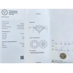 WHITE GOLD RING 6.47 GR WITH DIAMONDS - IGI - R11204