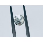 DIAMOND 1.02 CT NATURAL FANCY LIGHT GRAY - SI3 - ENGRAVED WITH LASER - C30204-2