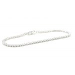 14K WHITE GOLD 6.49 GR TIPO TENNIS BRACELET NATURAL DIAMONDS 1.92 CARATI COLORE D-E/ PUREZZA I1 18CM EMMOLOGICAL CERTIFICATION MAROZ DIAMONDS LTD ISRAEL DIAMOND EXCHANGE MEMBER - BRC40602
