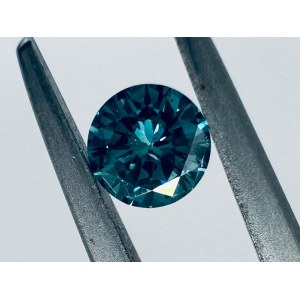 DIAMOND 0.23 CT FANCY INTENSE BLUE* - SI1 - AI30701-2