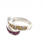 RING IN 18K WHITE GOLD 6.05 GR WITH DIAMONDS - RNG30511