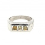 WHITE GOLD RING 5.83 GR WITH DIAMONDS - RNG30103