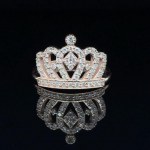 CROWN RING IN 14K RED GOLD 2,920 GR WITH DIAMONDS - DJ31205