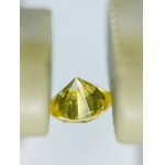 DIAMOND 0.25 CT FEW YELLOW INTENSE UNIFORM YELLOW GIA - F10502A -17
