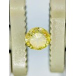 DIAMOND 0.25 CT FEW YELLOW INTENSE UNIFORM YELLOW GIA - F10502A -17