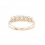 14K YELLOW GOLD 2.01 GR NATURAL DIAMONDS RING 0.82 CT G-H/VS SIZE - 6.5 EMMOLOGICAL CERTIFICATION MAROZ DIAMONDS LTD ISRAEL DIAMOND EXCHANGE MEMBER - RNG40216