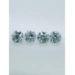4 NATURAL POLISHED DIAMONDS 1,84 CT H-J - I2-I3-C40605-51