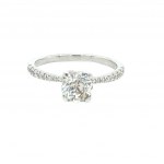 2.09 GR GOLD RING WITH DIAMONDS AND BRIGHT - RNG30408