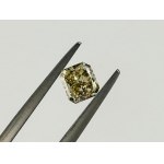 DIAMOND 0.88 CT NATURAL FANCY BROWN YELLOW - VS1 - RADIANT CUT - UD30111