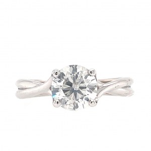 GOLD RING 3.67 GR WITH 1.50 CTS DIAMONDS - RNG20502