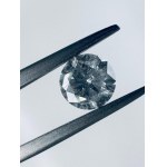 DIAMOND 1,09 CT J - I2 - SHAPE BRILLANT - GEMMOLOGICAL CERTIFICATE MAROZ DIAMONDS LTD ISRAEL DIAMOND EXCHANGE MEMBER - C31219-27