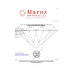 DIAMOND 1,67 CT I - I3 - SHAPE BRILLANT - GEMMOLOGICAL CERTIFICATE MAROZ DIAMONDS LTD ISRAEL DIAMOND EXCHANGE MEMBER - C31219-5