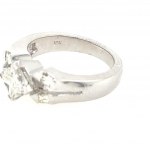 WHITE GOLD RING 18K 8.03 GR WITH DIAMOND AND BRILLIANT - RNG30406
