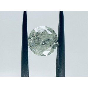 NATURAL POLISHED DIAMOND 1,53 CT L - Y - I2-C40705-23