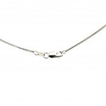 18K WHITE GOLD 5.41 CT DIAMOND NECKLACE 0.82 CT D-F/VS2-SI1 AIG 46CM CERTIFICATION AIG - PND30411
