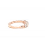 14K ROSE GOLD DIAMONDS RING 0.94 CT G-H/VS2-SI2 SIZE-6 EMMOLOGICAL CERTIFICATION MAROZ DIAMONDS LTD ISRAEL DIAMOND EXCHANGE MEMBER - RNG40208