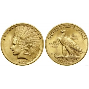 Stany Zjednoczone Ameryki (USA), 10 dolarów, 1932, Filadelfia
