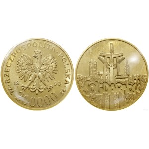 Poland, 200,000 zloty, 1990, U.S. mint