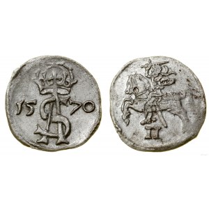 Poland, dwudenar, 1570, Vilnius