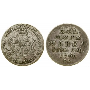 Poland, half zloty (2 groszy), 1769 IS, Warsaw