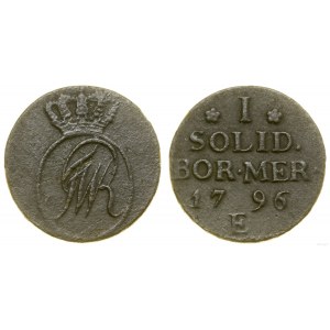 Poland, sheląg, 1796 E, Königsberg