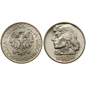 Polska, 10 złotych, 1959, Warszawa