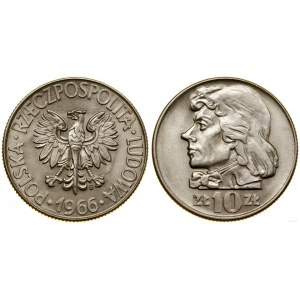 Polska, 10 złotych, 1966, Warszawa