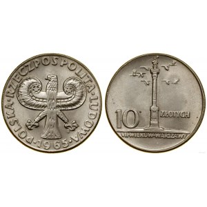 Polska, 10 złotych, 1965, Warszawa